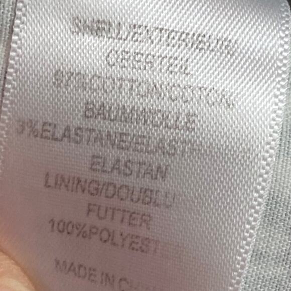 Andrianna Papell pants size 10 black with white zipper - Picture 10 of 10